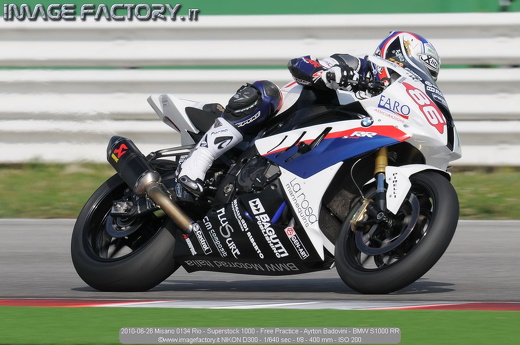 2010-06-26 Misano 0134 Rio - Superstock 1000 - Free Practice - Ayrton Badovini - BMW S1000 RR
